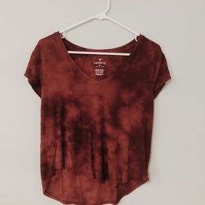 American Eagle tie-dye shirt